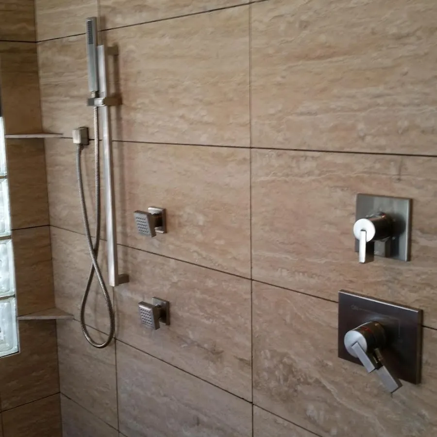 Shower fixture installation for Water Heater Replacement in Schenectady